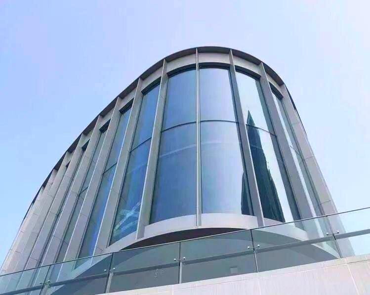河池市异形展柜玻璃热弯玻璃 - 价格